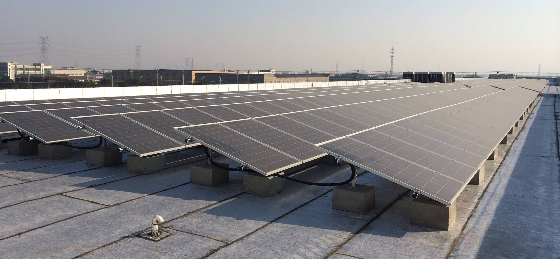 Ballast Roof Solar brackets manufacturer