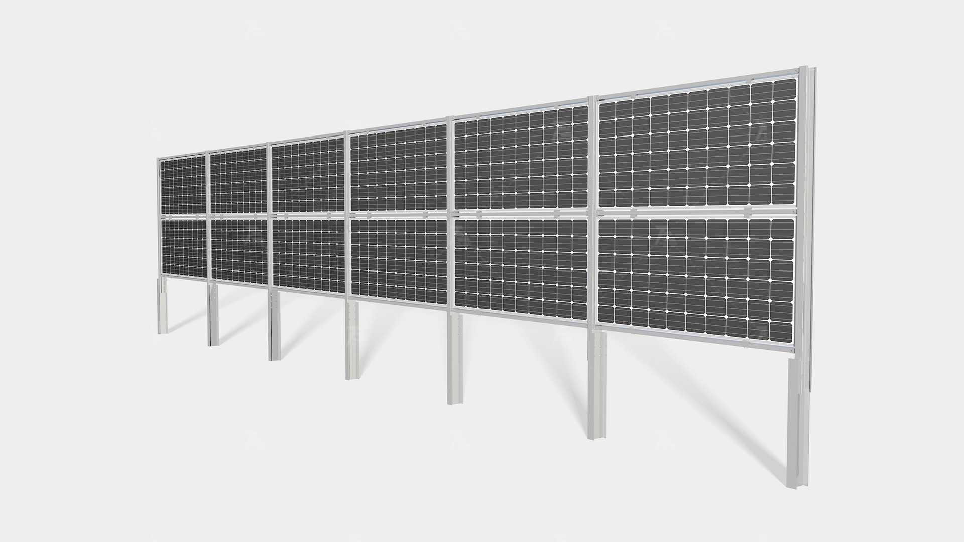 Vertical type mounting system
