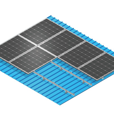 Folded Metal Roof Solar Mounting manufacturer