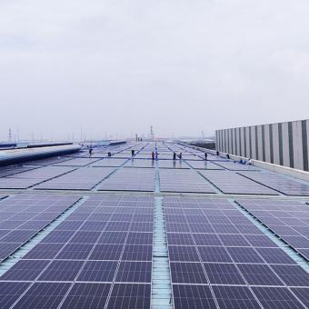 Sistema de montaje fotovoltaico de techo