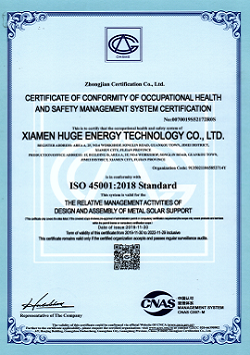 certificado de conformidad iso45001 ohsms de certificación del sistema de gestión de seguridad y salud ocupacional